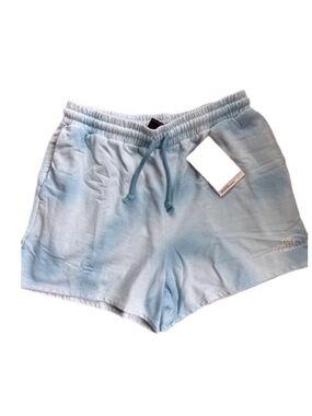 The North Face Light Blue Elastic Waist Casual Shorts